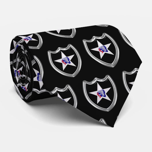 Abteilung Infanterie Krawatte (Gerollt)