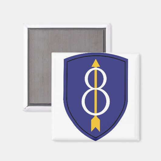 Abteilung Infanterie Magnet (Vorderseite/Rückseite)