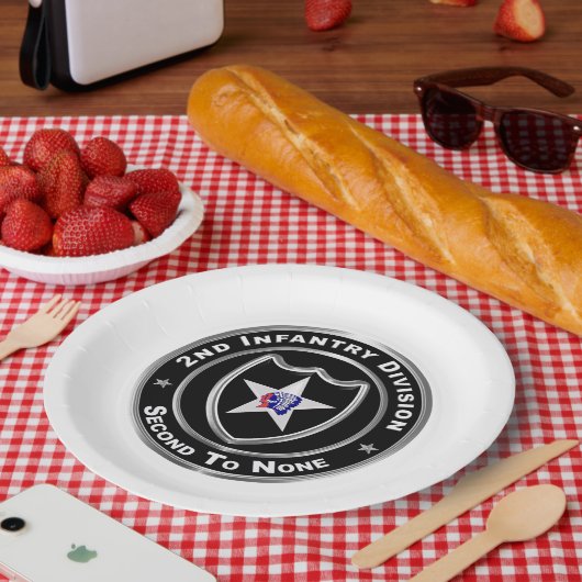 Abteilung Infanterie Pappteller (Picknick)