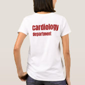 Abteilung Kardiologie T-Shirt (Rückseite)