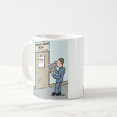 Abteilung Kommunikation Kaffeetasse (Vorderseite Links)
