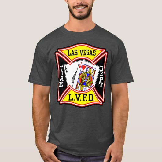Abteilung Las Vegas Fire T-Shirt (Vorderseite)