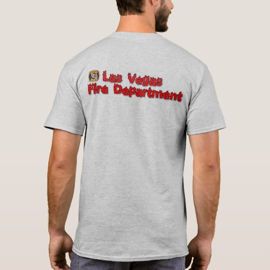 Abteilung Las Vegas Fire T-Shirt (Rückseite)