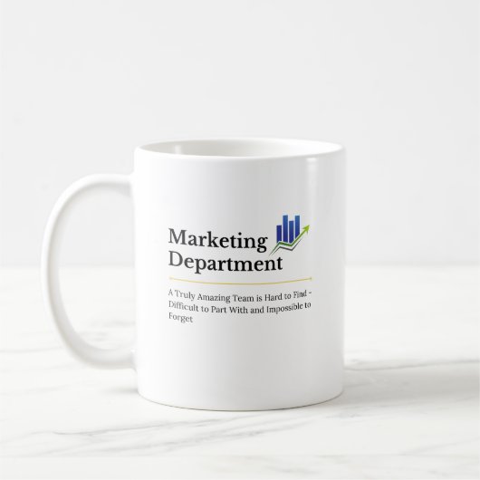 Abteilung Marketing Kaffeetasse (Links)