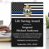 Abteilung "Polizei-Leben Rett" Fotoplatte