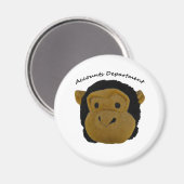 Abteilung Rechnungswesen. Funny Gifts für Arbeitne Magnet (Vorderseite/Rückseite)