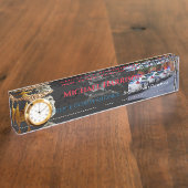 Abteilung Rechtsdurchsetzung Prix Custom Acrylic Namensplakette (Seite)