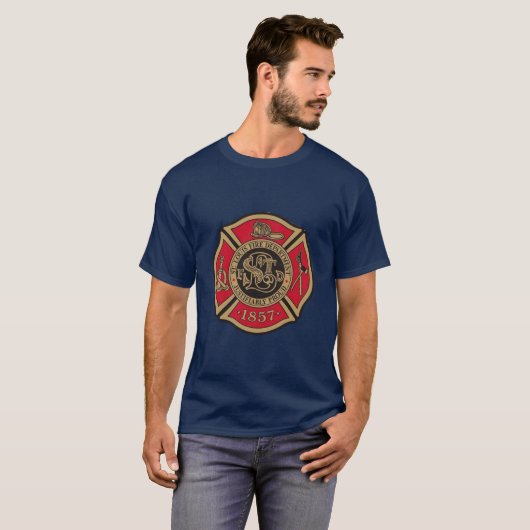 Abteilung St. Louis Fire T-Shirt (Vorne ganz)
