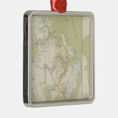 Abteilung von Virginia, Yorktown nach Williamsburg Silbernes Ornament (Rechts)