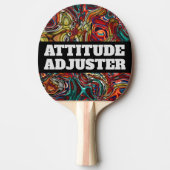 ABTRACT ART ATTITUTUT ADJUSTER PING PONG PADDLES TISCHTENNIS SCHLÄGER (Vorderseite)