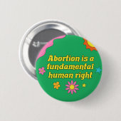 Abtreibung ist eine grundlegende Feministin für Me Button (Vorne & Hinten)