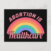 Abtreibung ist Gesundheitsfürsorge II Postkarte (Vorderseite)
