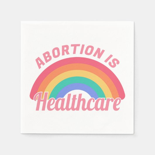 Abtreibung ist Gesundheitsfürsorge II Serviette (Vorderseite)