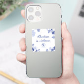 Abtreibung ist Gewalt Aufkleber (Telefon)