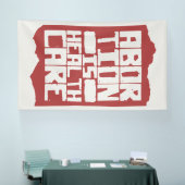 Abtreibung ist Unterstützung der Gesundheitsfürsor Banner (Messe)