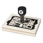 Abtreibung ist Unterstützung der Gesundheitsfürsor Gummistempel (Stempel)