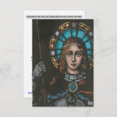 Abtretung des Pfarrers Dankeskarte (Vorne/Hinten)