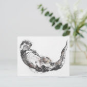 Abtrinken Postkarte (Stehend Vorderseite)