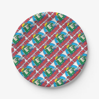 Abtropfen Pappteller