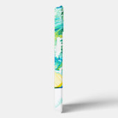 Abtropffarbene Tinte, Bild von gelben, blauen, zya Case-Mate iPhone Hülle (Rückseite / Rechts)