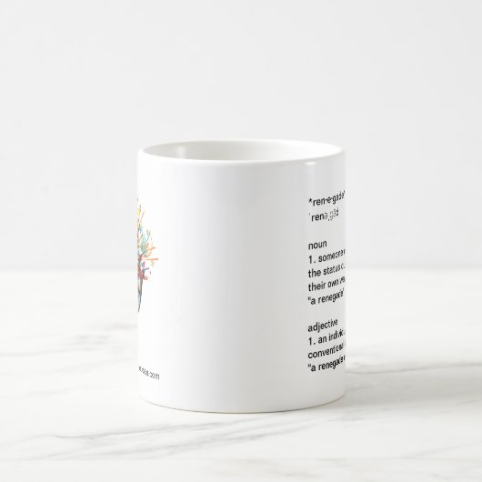 Abtrünnige Definitions-Tasse Kaffeetasse (Mittel)