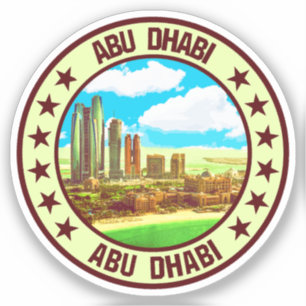 Abu Dhabi Aufkleber
