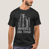 Abu Dhabi City UAE Souvenir für Männer Frauen 2 T-Shirt (Vorderseite)