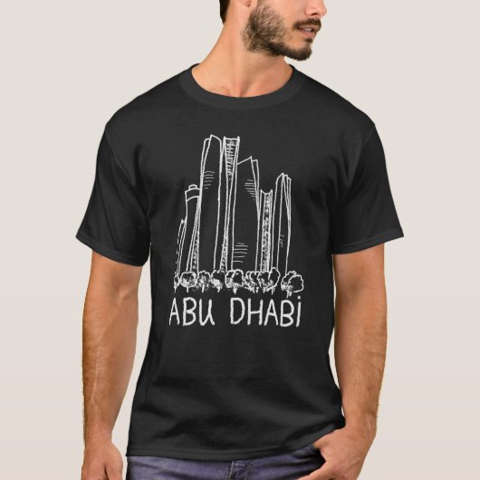 Abu Dhabi City UAE Souvenir für Männer Frauen 2 T-Shirt (Vorderseite)