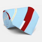 Abu Dhabi flagge Neck Tie Krawatte (Gerollt)