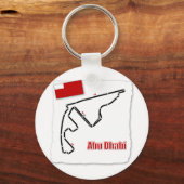 Abu Dhabi GP Circuit Schlüsselanhänger (Vorderseite)