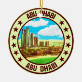 Abu Dhabi Keramik Ornament (Vorne)