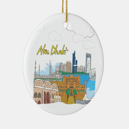 Abu Dhabi Keramikornament (Rechts)