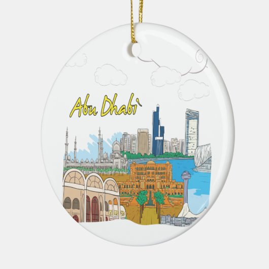 Abu Dhabi Keramikornament (Links)