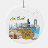 Abu Dhabi Keramikornament (Hinten)