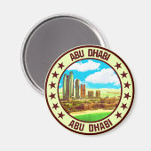 Abu Dhabi Magnet (Vorderseite/Rückseite)