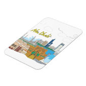 Abu Dhabi Magnet (Linke Seite)