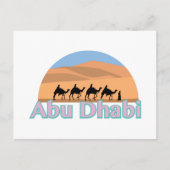 Abu Dhabi Postkarte (Vorderseite)