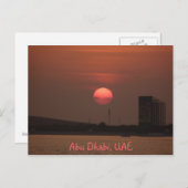 Abu Dhabi Postkarte (Vorne/Hinten)
