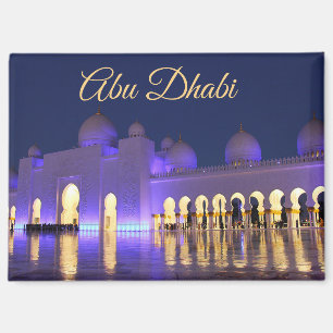 Abu Dhabi Reise Landschaftsfoto Magnet