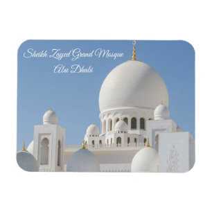 Abu Dhabi  Scheich Zayed Grand Moschee Magnet