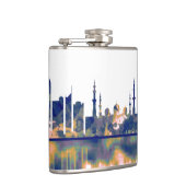 Abu Dhabi Skyline Flachmann (Rechts)