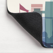 Abu Dhabi, Stadt-Skyline Arabische Emirates | Mousepad (Ecke)