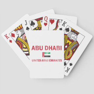 Abu Dhabi UAE designs Spielkarten