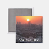 Abu Dhabi UAE Magnet (Vorderseite/Rückseite)