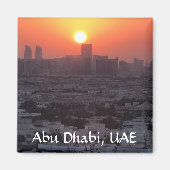 Abu Dhabi UAE Magnet (Vorne)