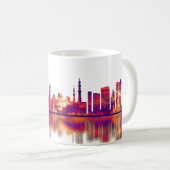 Abu Dhabi UAE Skyline Kaffeetasse (VorderseiteRechts)