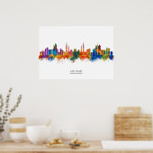 Abu Dhabi UAE Skyline Poster (Küche)