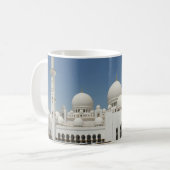 Abu Dhabi VAE Scheich Zayed Architektur-Moschee So Kaffeetasse (Vorderseite Links)