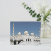 Abu Dhabi VAE Sheikh-Zayed-Großmoschee Postkarte (Stehend Vorderseite)