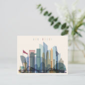 Abu Dhabi, Vereinigte Arabische Emirate | City Sky Postkarte (Stehend Vorderseite)